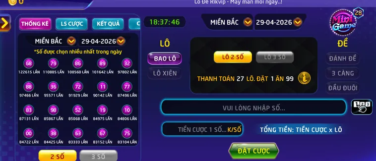 Khám Phá Sức Hấp Dẫn Của Lô Đề 1 Ăn 900 Tại RikVip Chi Tiết