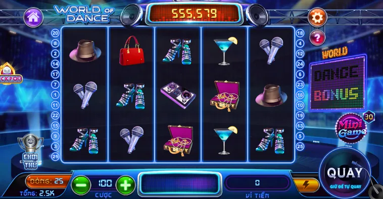 Khám Phá Thuật Toán Nổ Hũ World Of Dance Tại RikVip Từ Các Chuyên Gia Slot