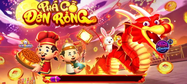 Hòa Mình Vào Lễ Hội Đêm Rằm Đầy Màu Sắc Cùng Nổ Hũ Phá Cỗ Đèn Rồng Tại RikVip