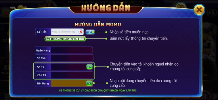 Hướng Dẫn Chi Tiết Các Bước Nạp Tiền Thông Qua Ví MoMo