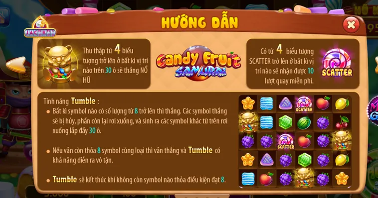 Bí Quyết Chém Trái Cây Đổi Thưởng Tại Nổ Hũ Candy Fruit Samurai Tại RikVip