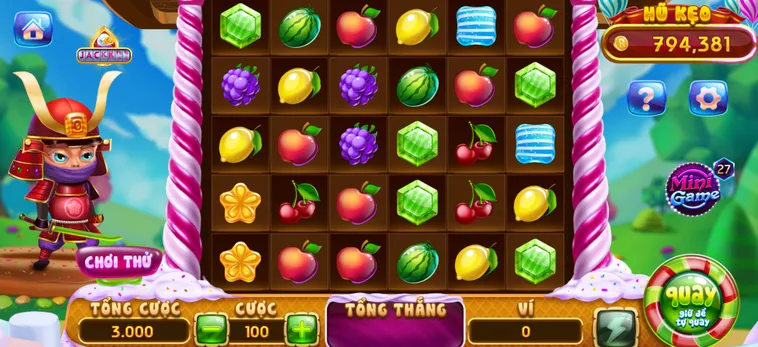 Bí Quyết Chém Trái Cây Đổi Thưởng Tại Nổ Hũ Candy Fruit Samurai Tại RikVip