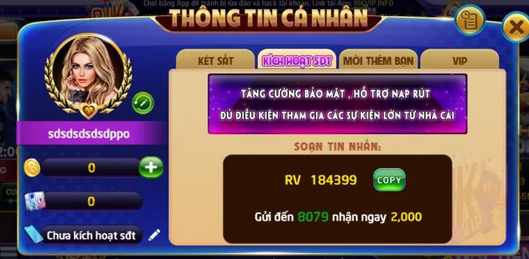 Bảo mật đa tầng - đa kênh an toàn tuyệt đối cho người chơi.