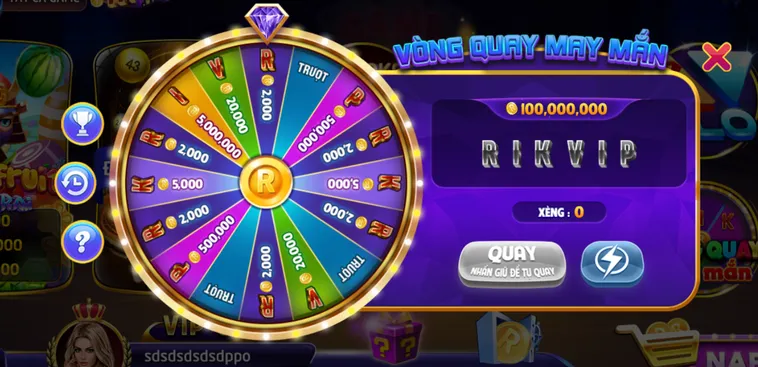 Khám Phá Vòng Quay May Mắn Tại RikVip Với Cơ Hội Nhận Quà Khủng