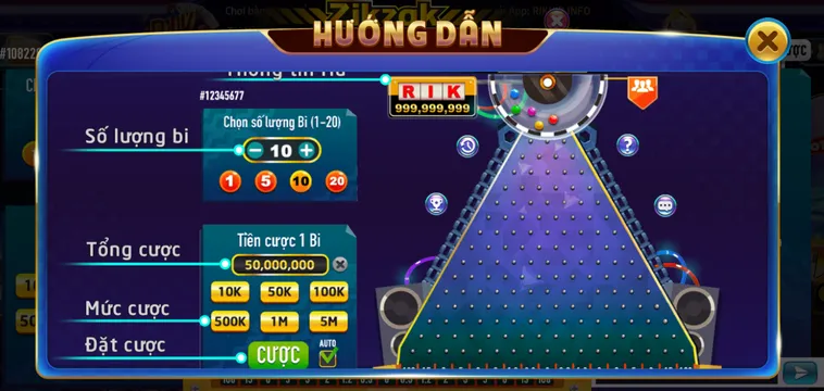 Trải Nghiệm Thả Bóng Săn Thưởng Cùng Minigame Zik Zak Tại RikVip Khủng Nhất